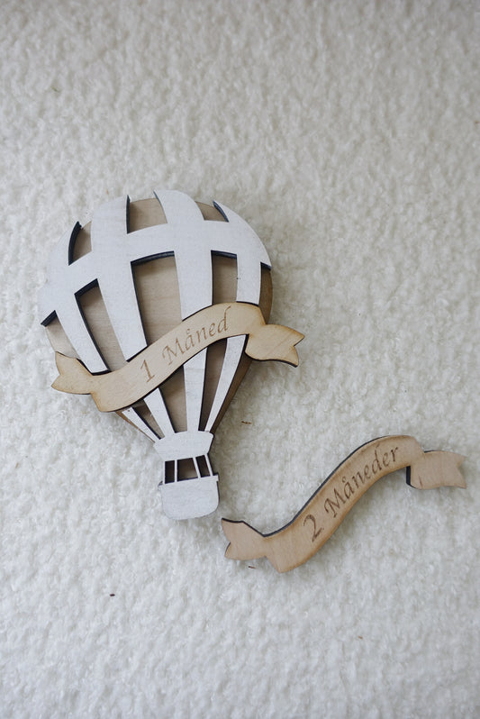 Milepælsbrik - Luftballon