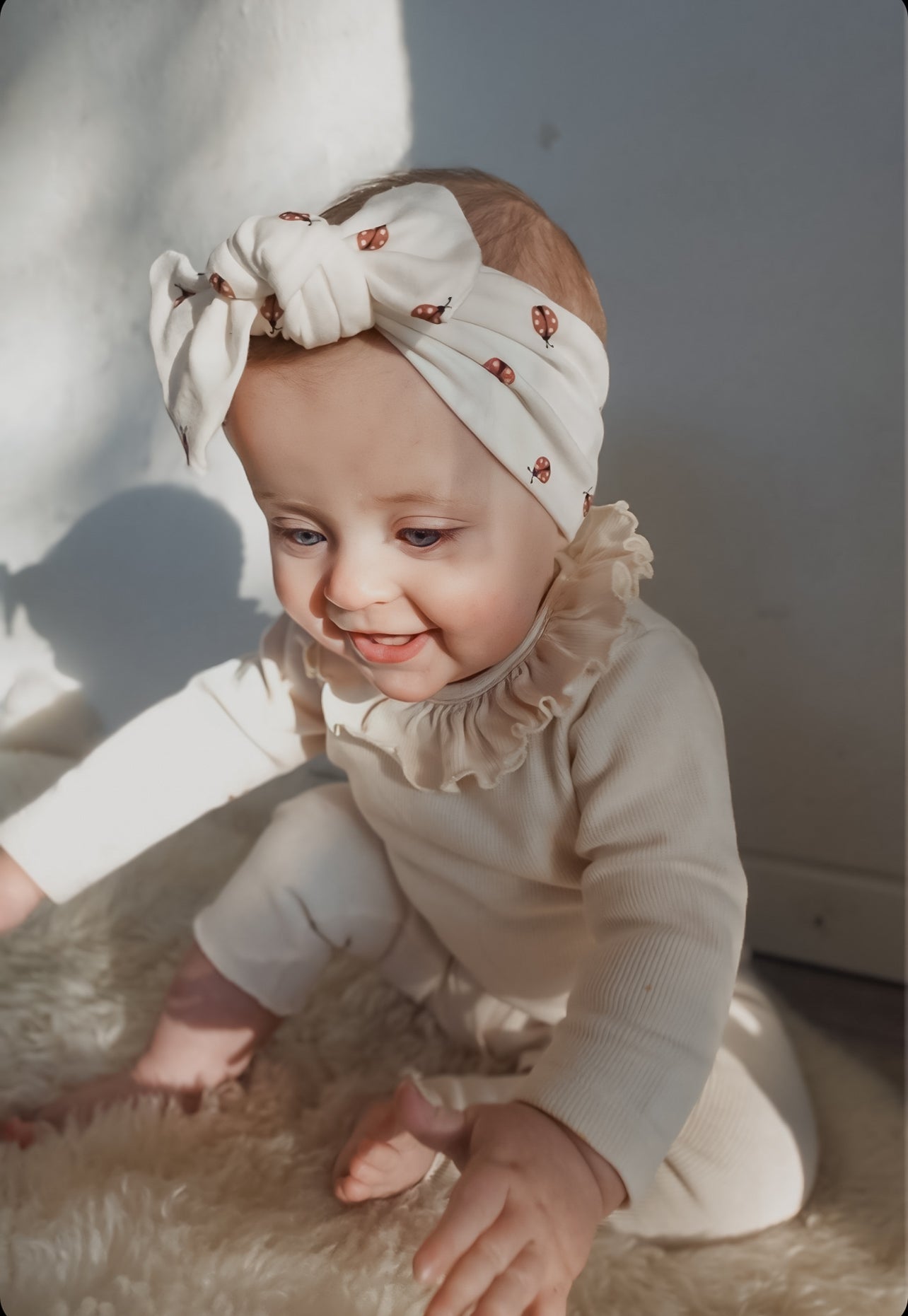 Hårbånd - mariehøne