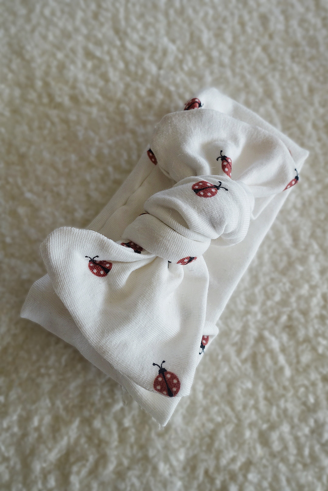 Hårbånd - mariehøne