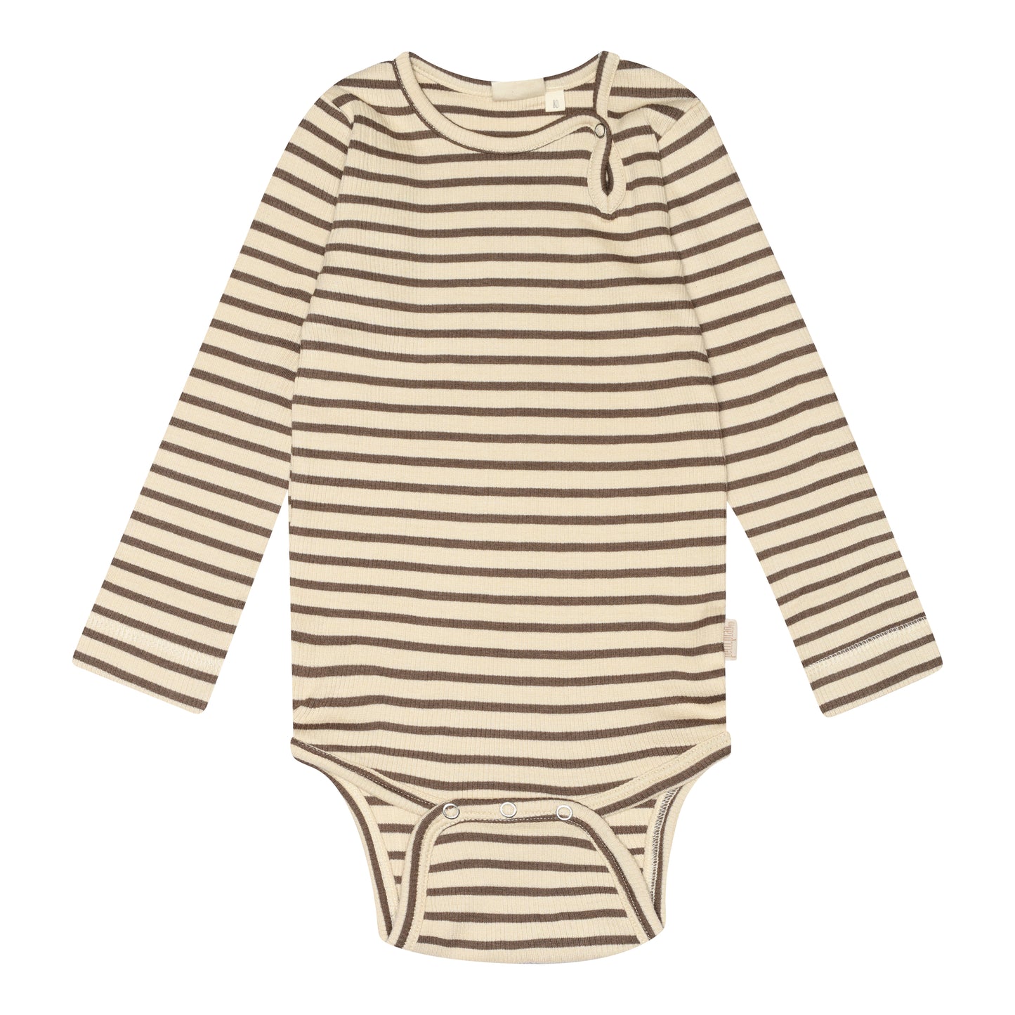 Body Modal Striped - Choclate brow/dark off wihte